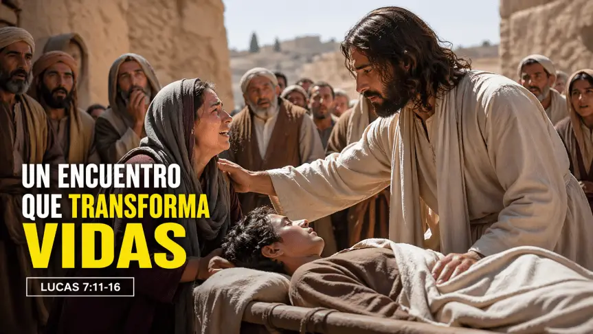 jesus resucita al hijo de la viuda de nain encuentro que transforma vidas lucas 7 11 16