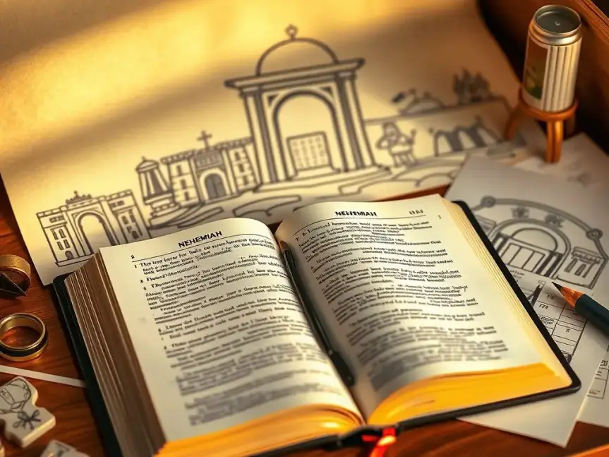 ADQUIERE UNA SERIE DE BOSQUEJOS DEL LIBRO DE NEHEMIAS