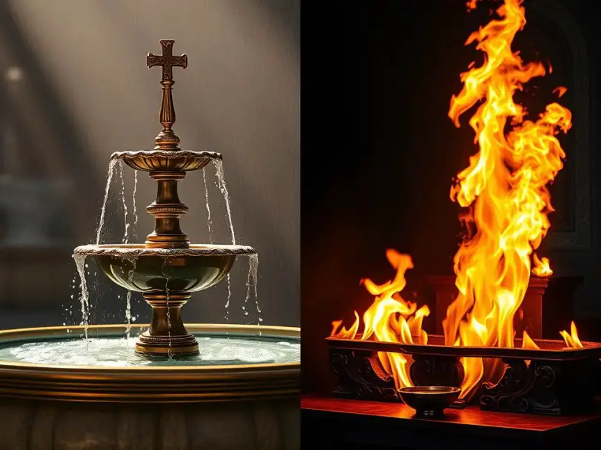 ¿CRISTIANOS DE AGUA O CRISTIANOS DE FUEGO?