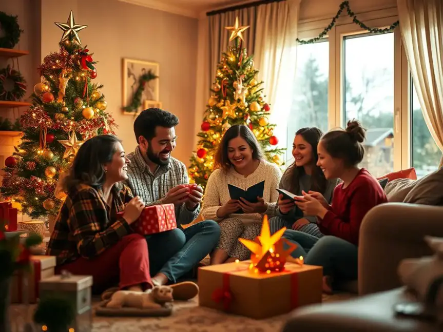LA ALEGRÍA DE LA FAMILIA EN NAVIDAD