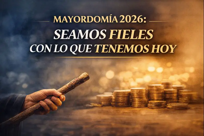 MAYORDOMÍA 2026: SEAMOS FIELES CON LO QUE TENEMOS HOY