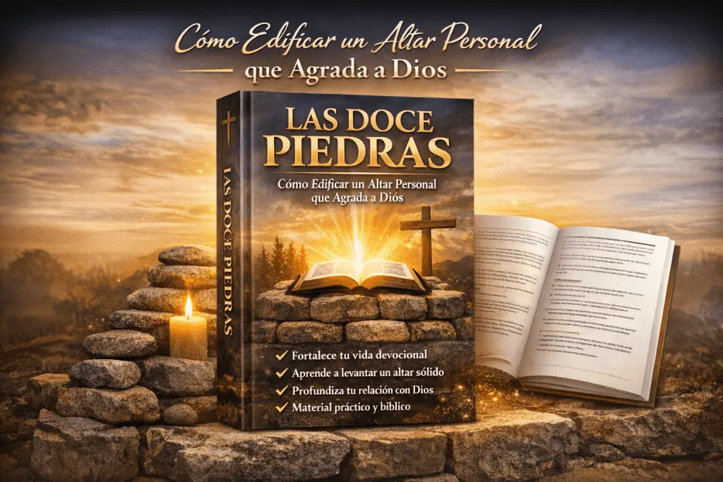 Las doce piedras altar personal