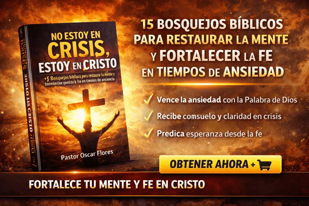 No estoy en crisis estoy en Cristo