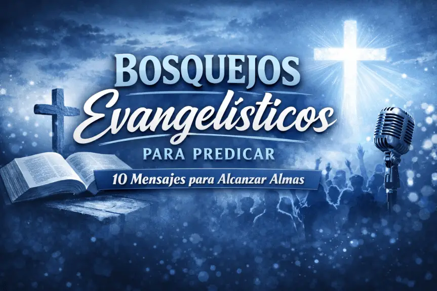BOSQUEJOS EVANGELÍSTICOS PARA PREDICAR: 10 Mensajes para Alcanzar Almas