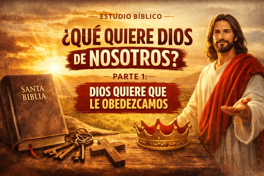Estudio bíblico sobre la obediencia a Dios en la vida cristiana – ¿Qué quiere Dios de nosotros?