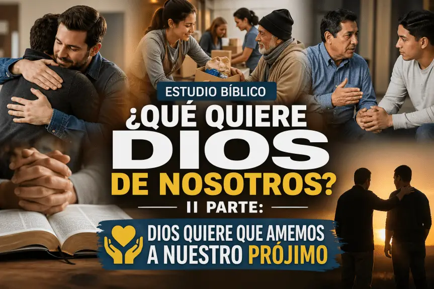 estudio bíblico sobre amar al prójimo como Cristo enseñanza cristiana práctica