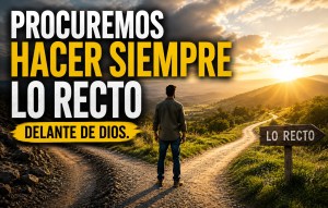 HOMBRE FRENTE A DOS CAMINOS